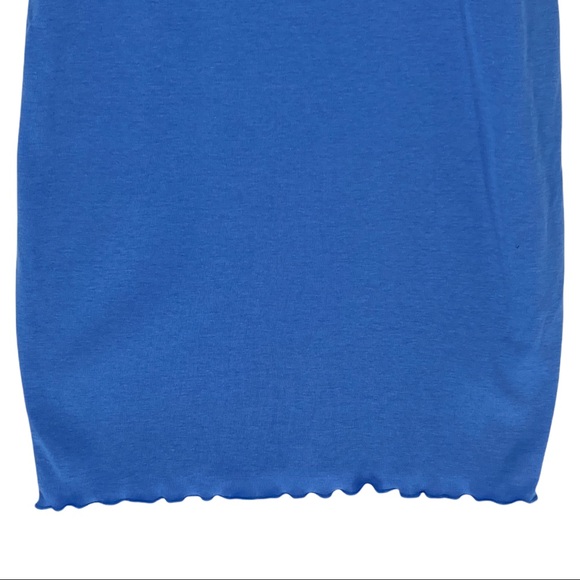 Wild Fable Sleeveless Ruffle Hem Bodycon Dress SzM - Picture 2 of 9